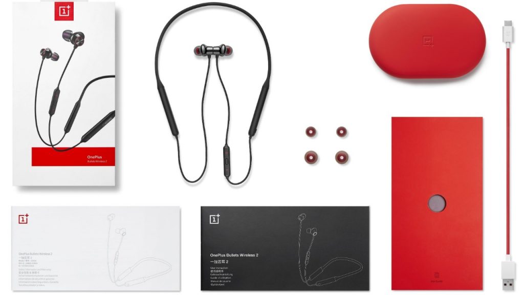 OnePlus Bullet Wireless Package content