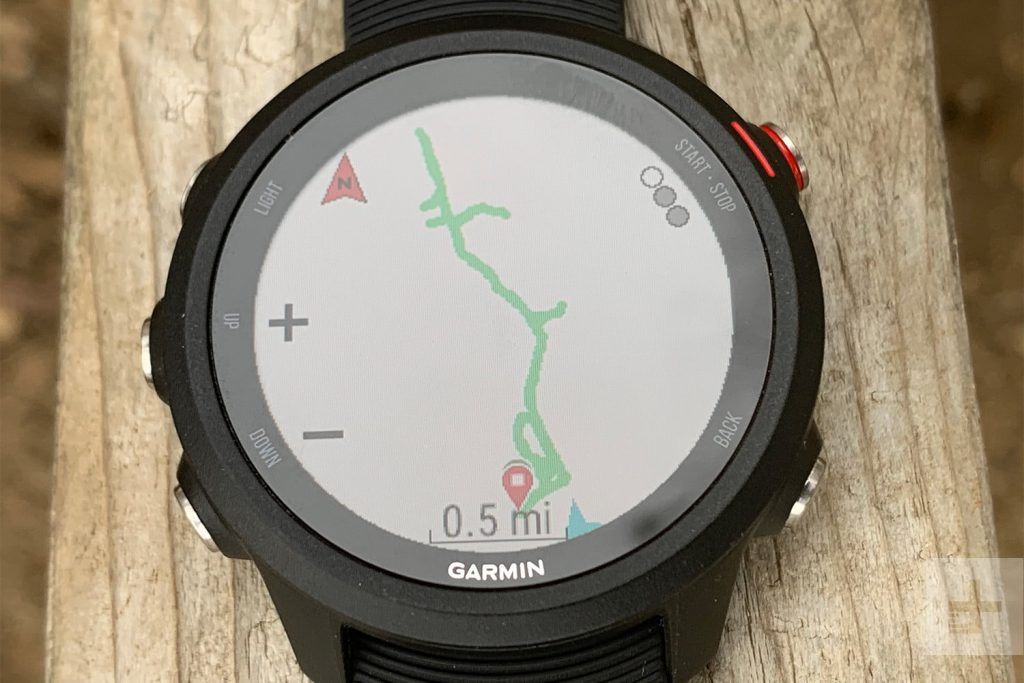 Garmin Forerunner 245 GPS location