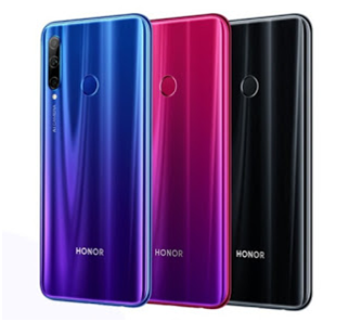 Gradient colors of Honor 20 lite