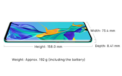 Huawei P30 Pro design