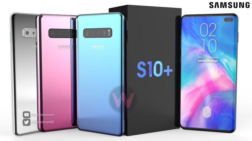 Samsung Galaxy S10 Plus color variations